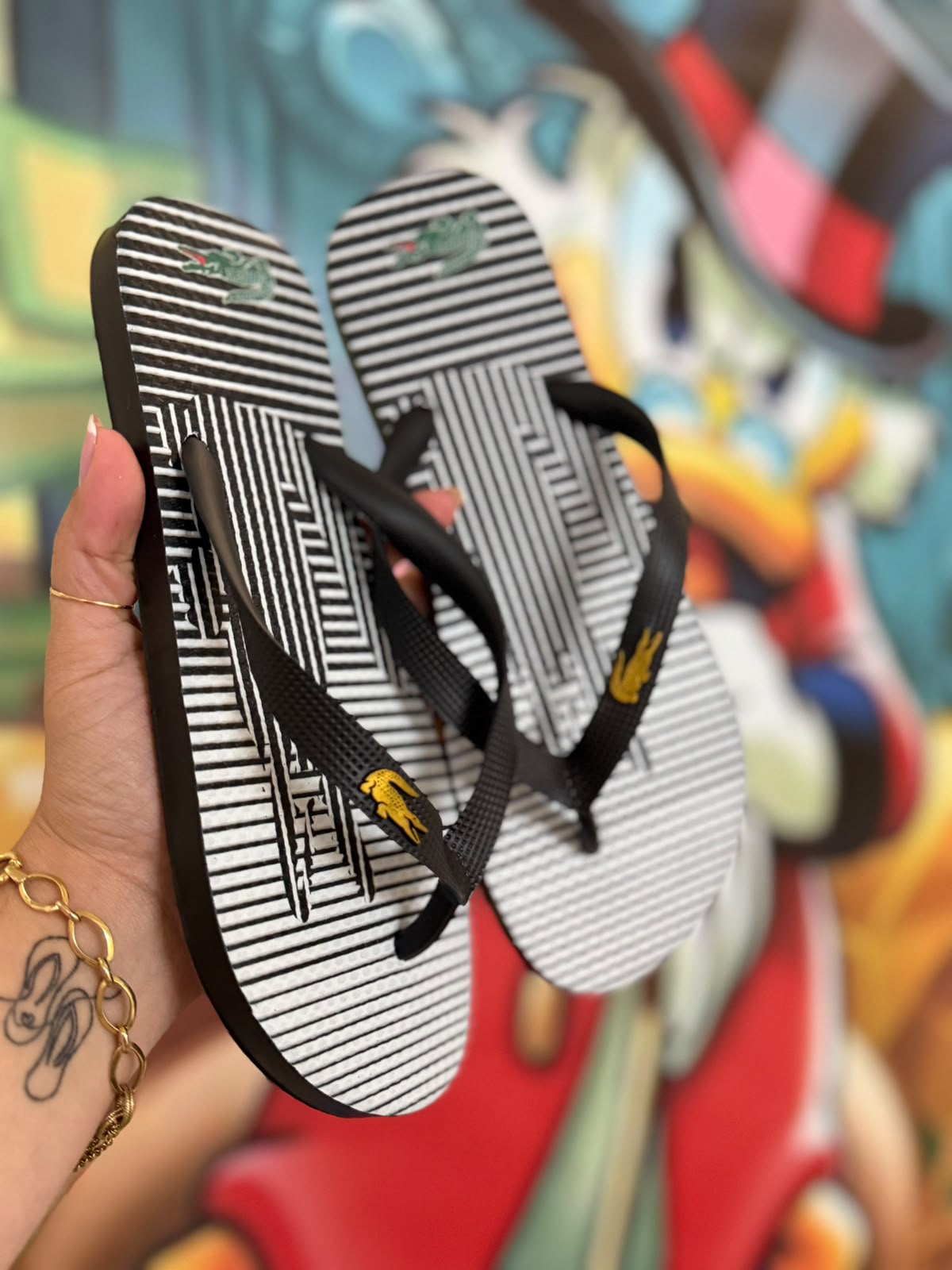 CHINELO LACOSTE LC2 - Imagem 11
