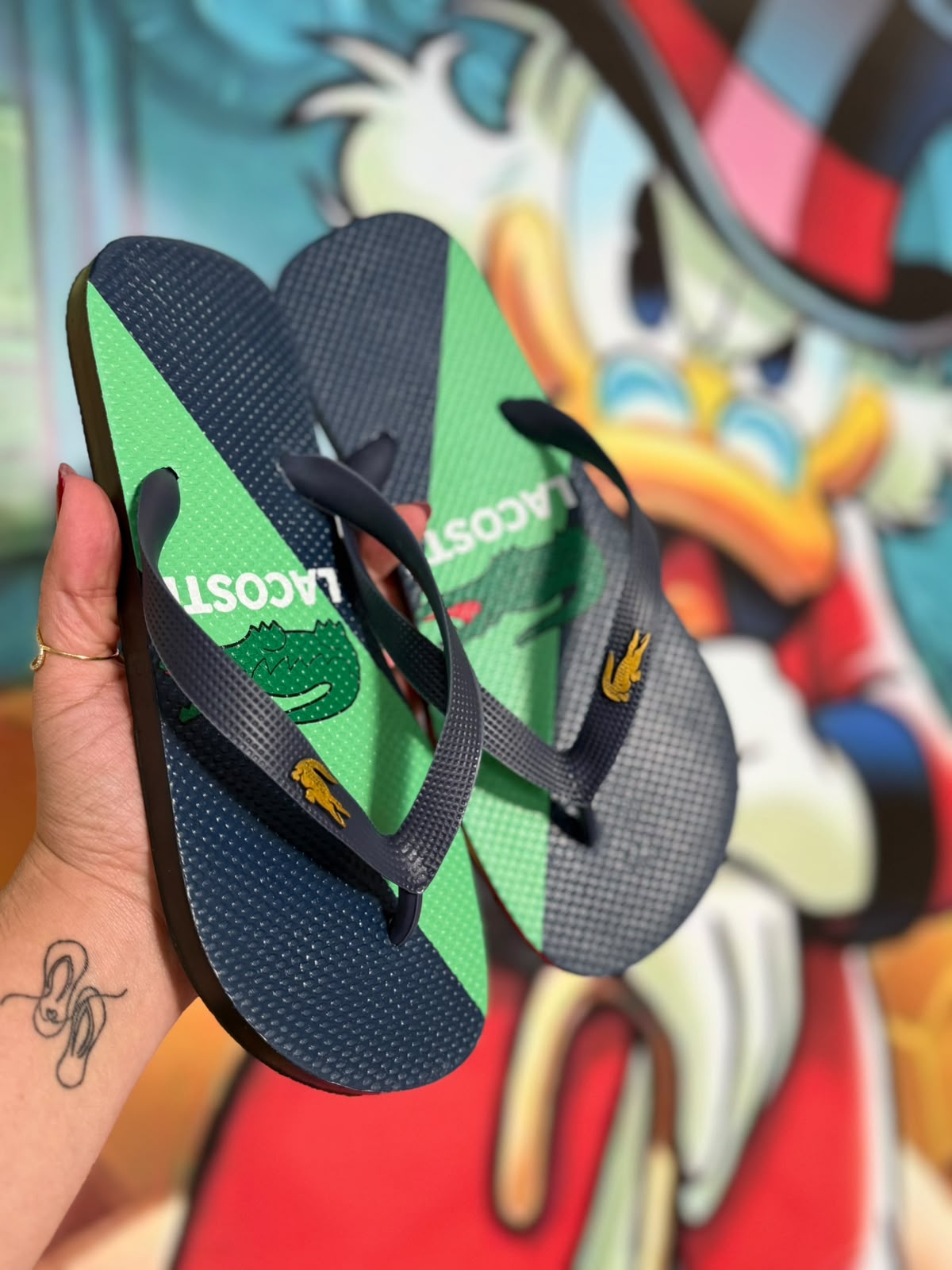 CHINELO LACOSTE LC2 - Imagem 9