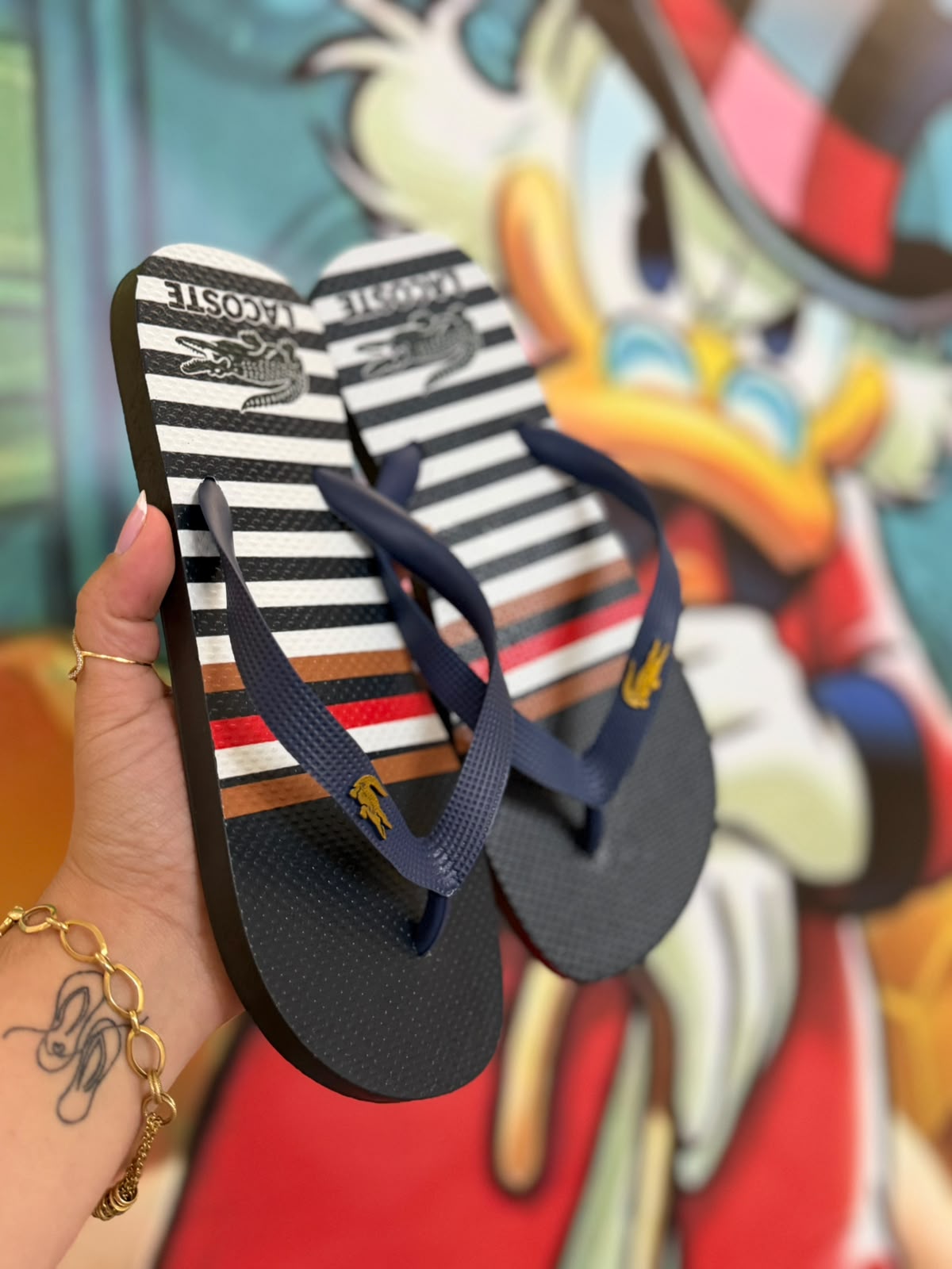 CHINELO LACOSTE LC1 - Imagem 8